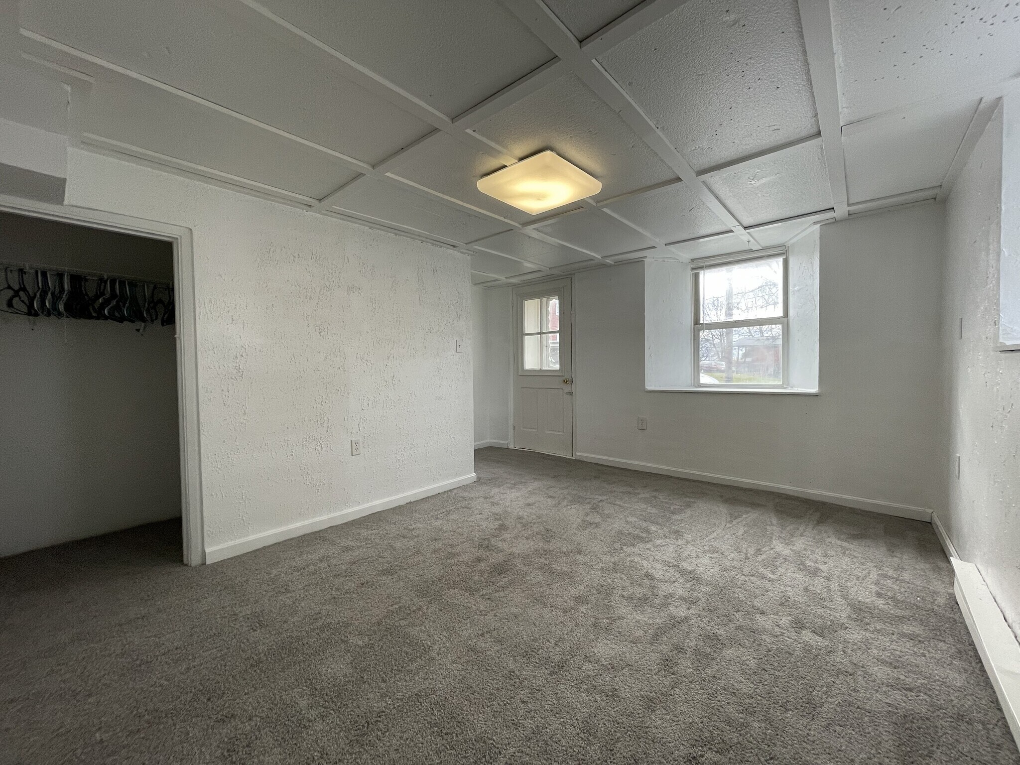 Second bedroom view of large window - 139 S York Rd