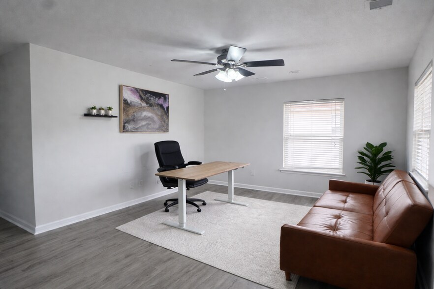 Bedroom 2 - Large Space, we used as office but easily fit queen and furntiure - 429 Indigo Ridge Dr