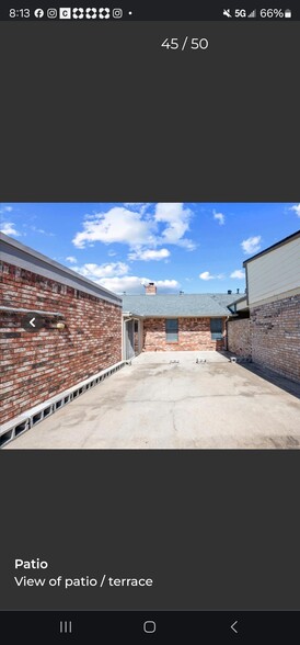 Outside patio area - 2104 NW 118th Ter