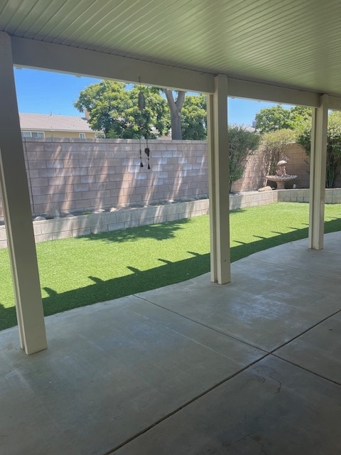 turf in backyard. water wise garden - 3141 Thoroughbred St