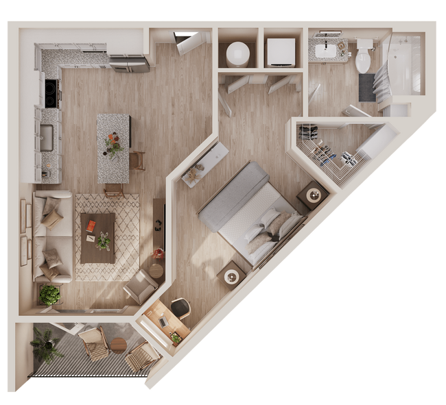 Floorplan - The Easley at UC