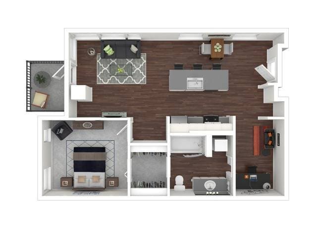 Floorplan - Heartline Apartments