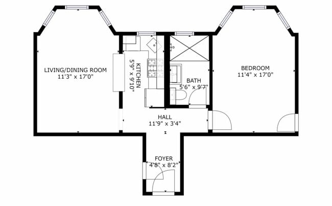 Floorplan - Fenway Flats