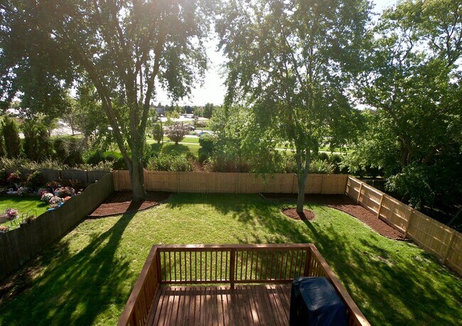 View from backyard - 152 Farm Gate Ln