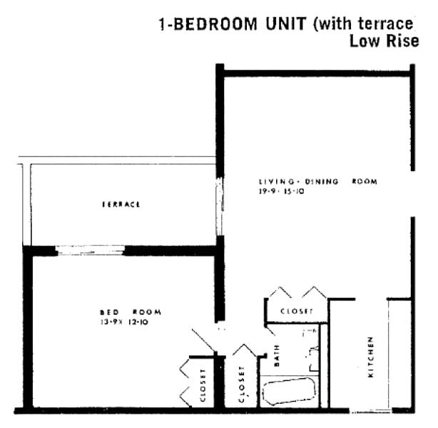 Floorplan - Kingsbury Towers