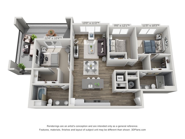 Floorplan - Hawthorne Hill 2