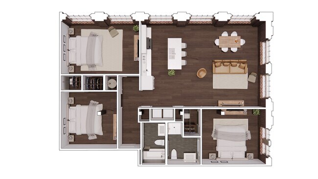 Floorplan - The Mill at Prattville