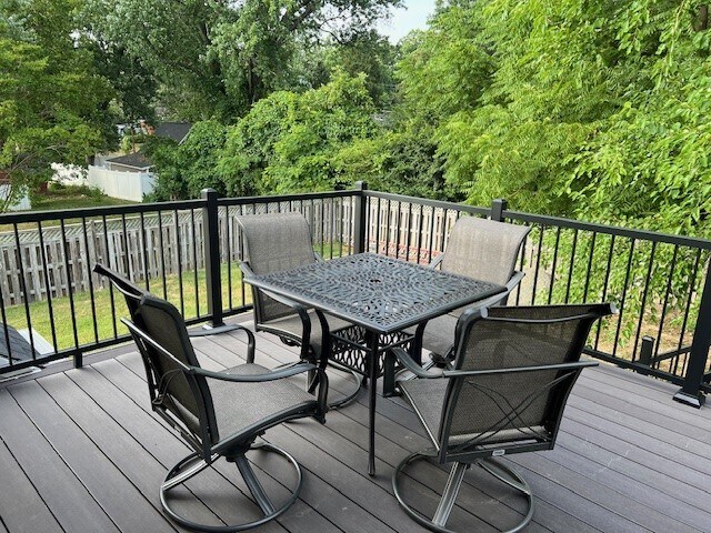 Deck North View - 904 Station St