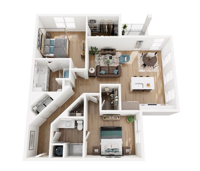 Floorplan - The Townsend