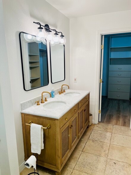 Primary bathroom & walk in closet - 24 Westwind St