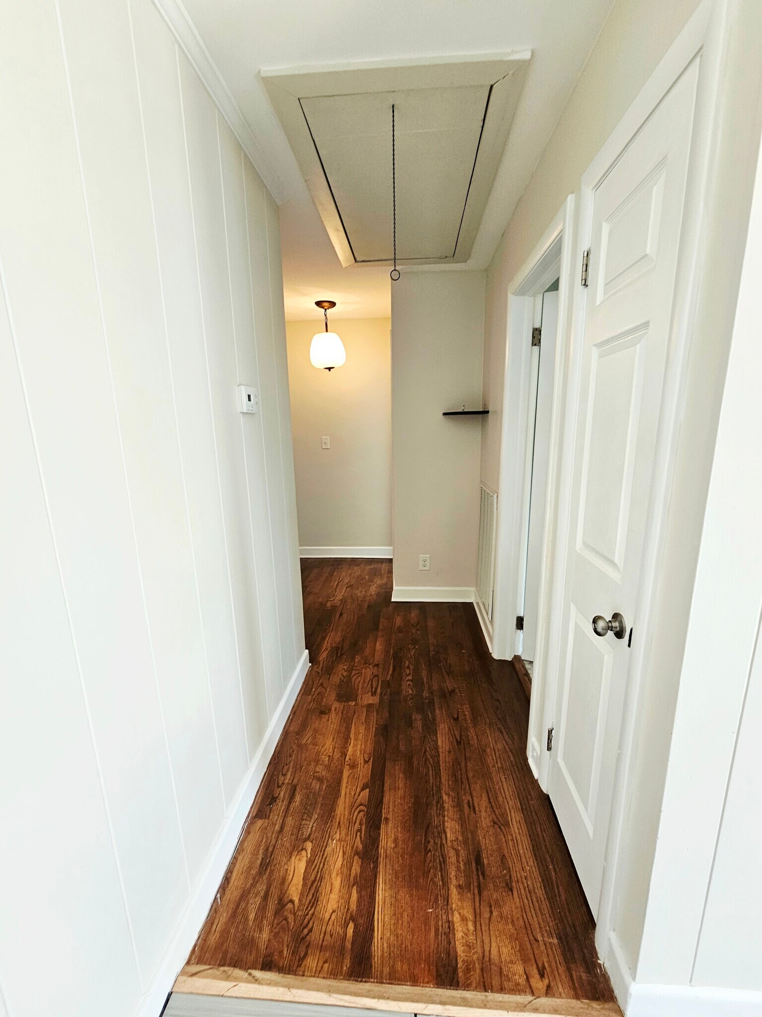 Hallway from dining area that leads to bedrooms - 4530 Bible Church Rd