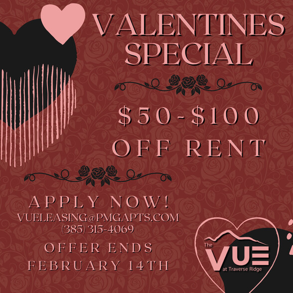 Valentines Promotion - 2025 - The Vue