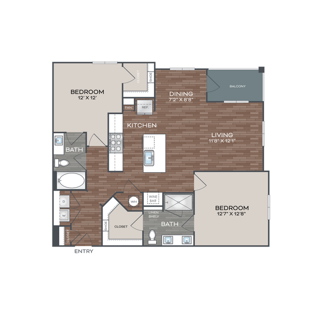 Floorplan - The Quincy at Kierland