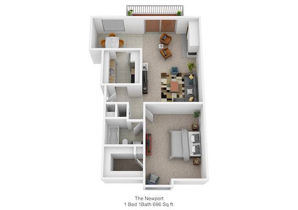 Floorplan - Harpers Point Apartments*