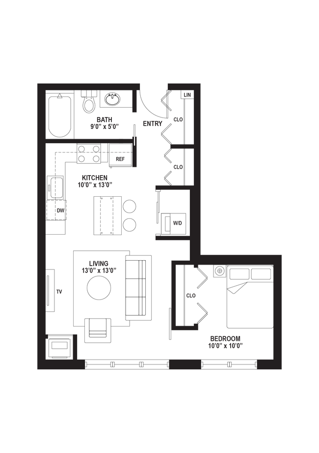Floorplan - The Ellory