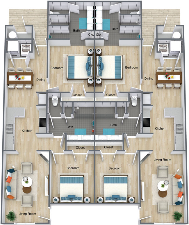 Floorplan - Hampton Village of Youngsville