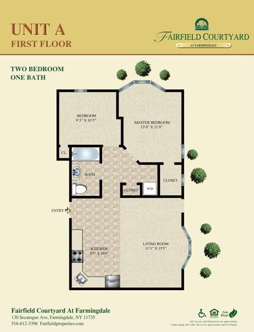 Floorplan - Fairfield Courtyard At Farmingdale