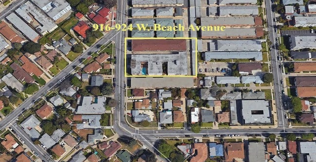 Aerial Photo - 916-924 Beach Ave.