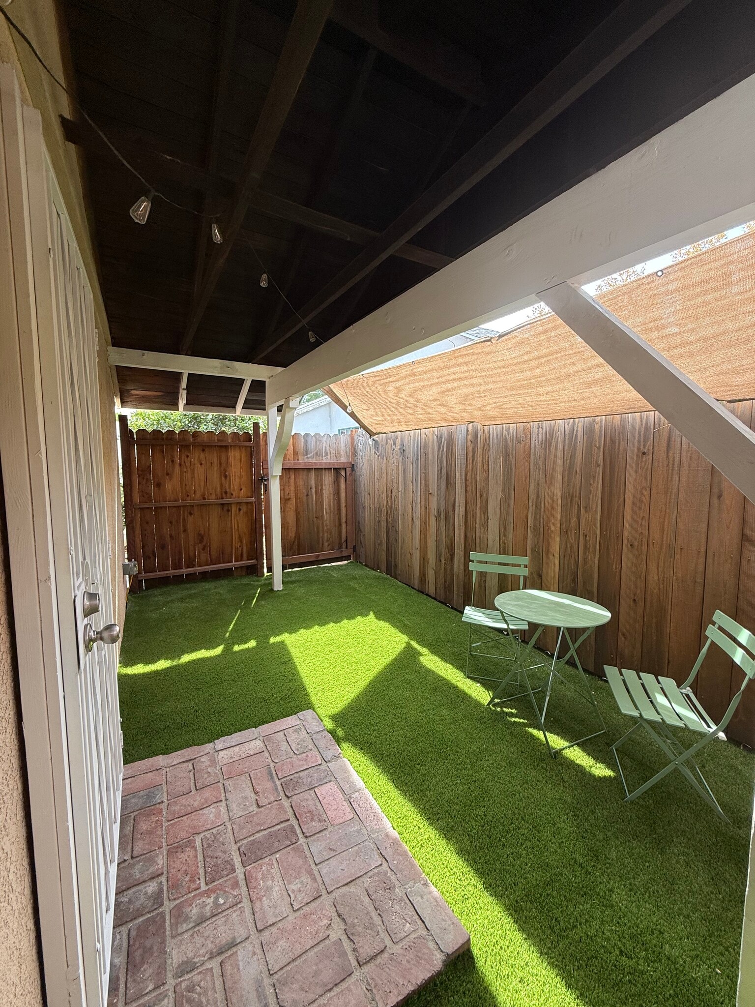 Private Patio - 17606 Roscoe Blvd