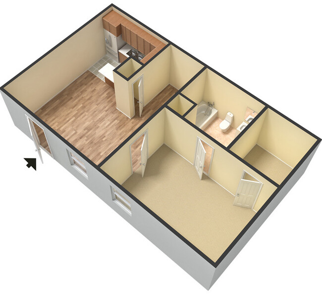 Floorplan - Shady Oaks Apartments