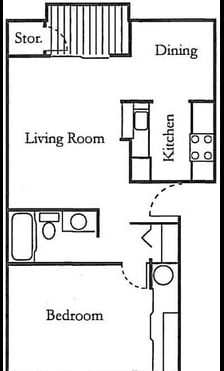 1BR/1BA - Glenmoor Green I & II