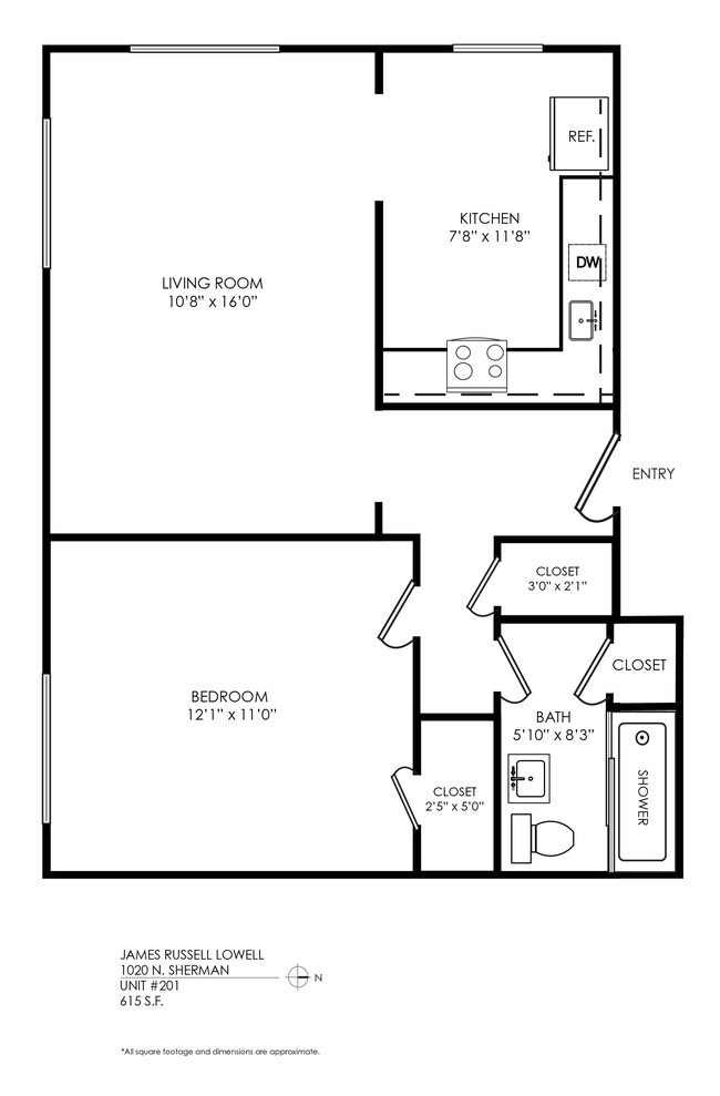 Floorplan - James Russell Lowell