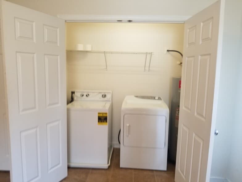 Washer & dryer in apartment - 2521 Gravel Hill Rd
