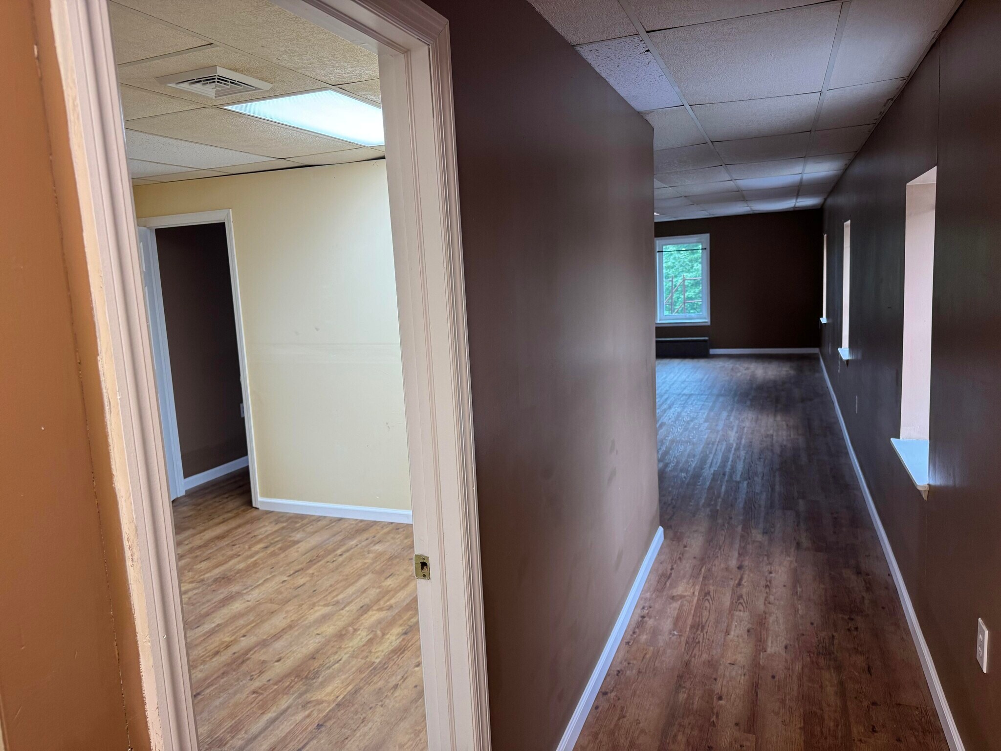 hallway to 2nd bedroom - 207 N 1st St