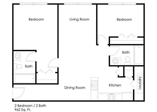 Floorplan - Taylor Pointe Apartments