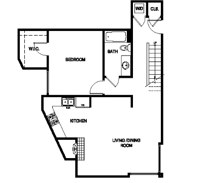 1BR/1BA - The Social Apartments