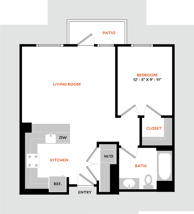 Floorplan - Hiro Apartments