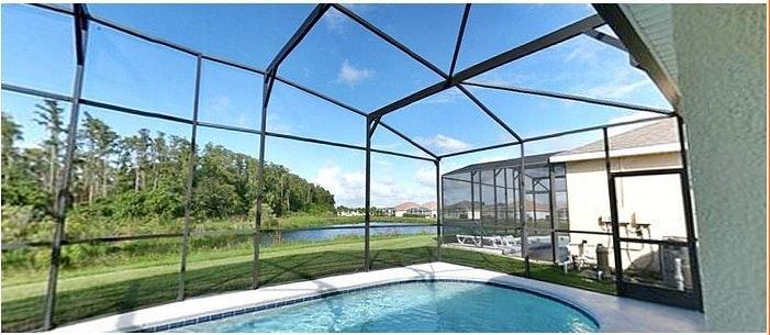 Pool and conservation view - 1913 Magical Ln