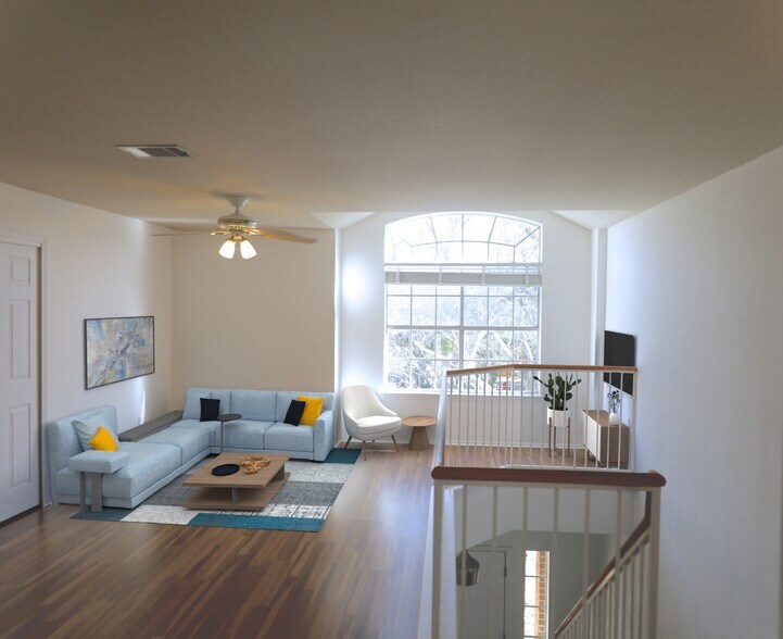 Family room upstairs - 13400 Rossello Dr
