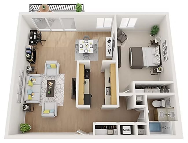 Floorplan - Walker House