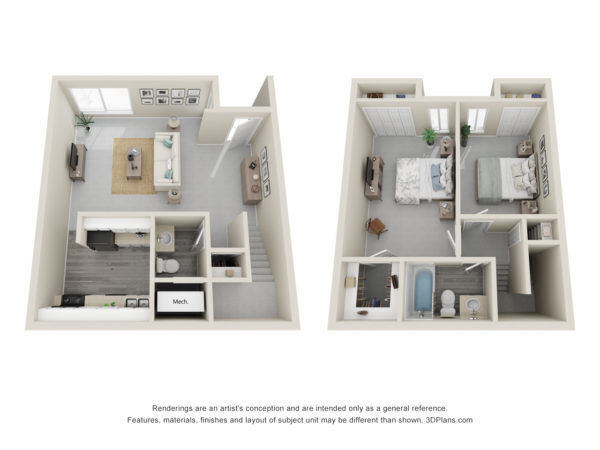 Floorplan - Sizemore Creek Apartments