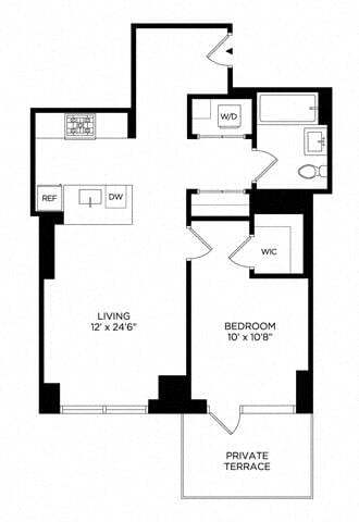 Floorplan - Lincoln at Bankside