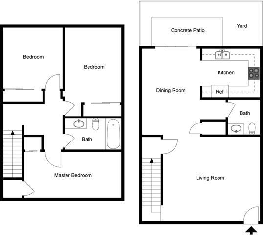Floorplan - Casa Monterey Apartments