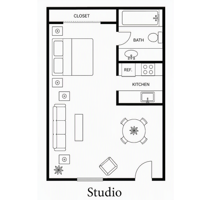 studiofloorplan - Ocotillo Village