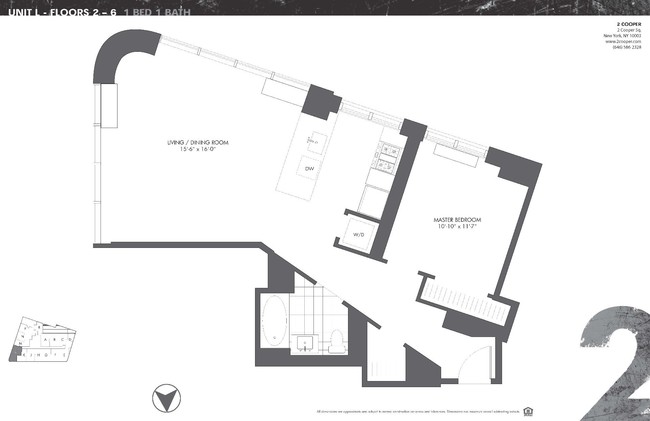 Floorplan - 2 Cooper Square