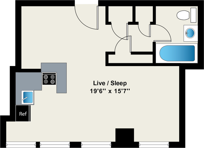 Floorplan - Reside on Wellington