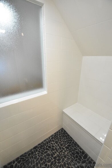 2nd floor bath with custom tile - 323 E Livingston Ave