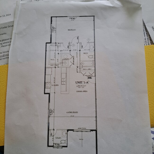 Floor Plan - 916 Cedar Dr