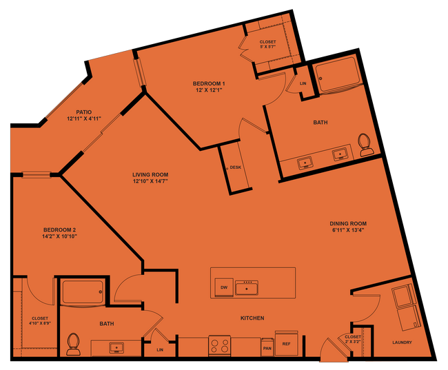 Floorplan - 3Twenty at the Vybe