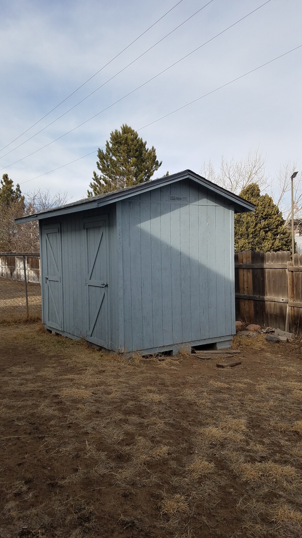 Storage shed - 6646 Provincial Dr