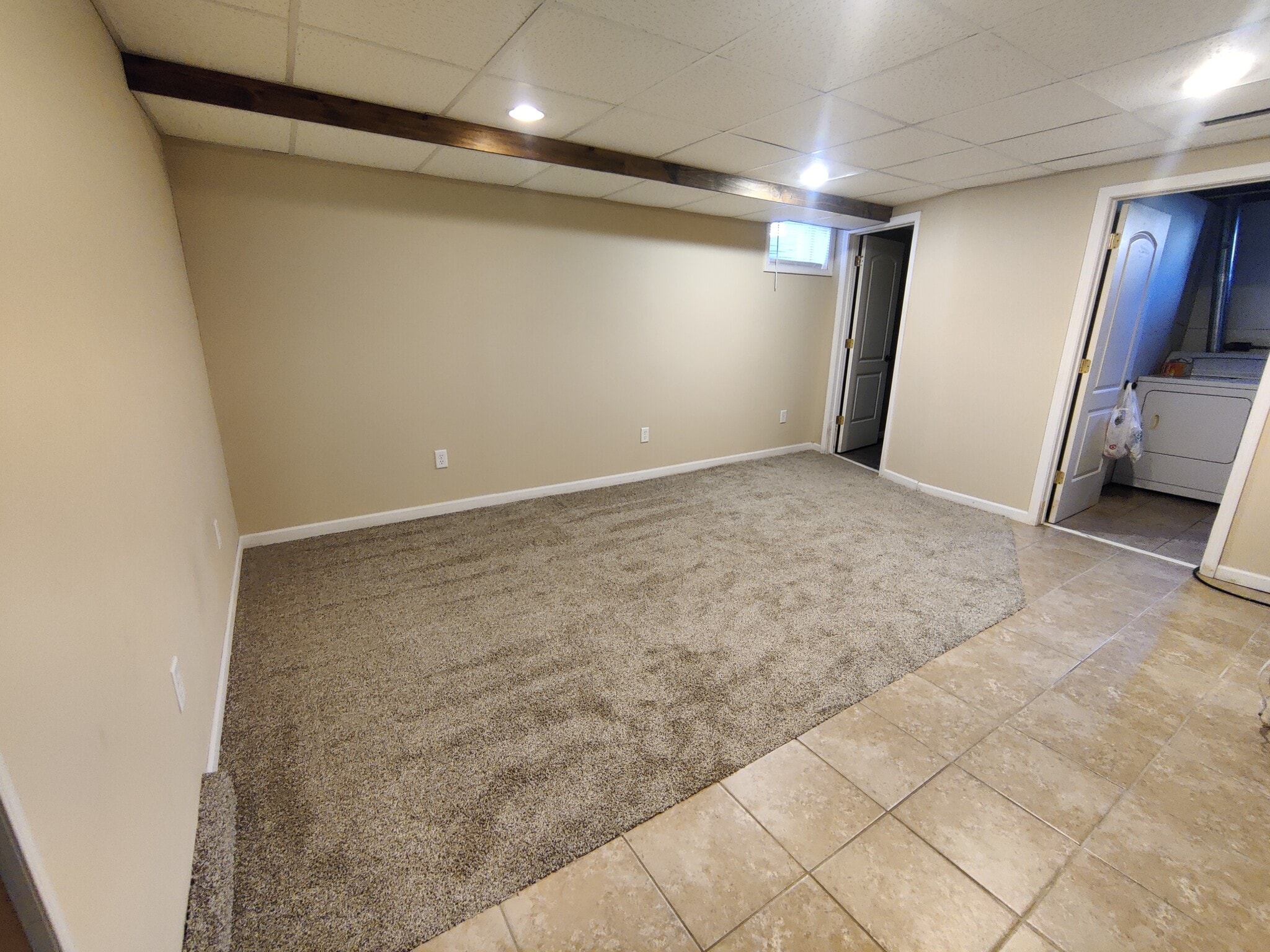 Basement (bath on left, laundry on right) - 4733 France Ave S