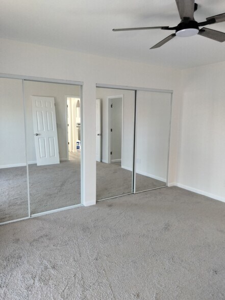 Large master bedroom with double closets - 8396 E Stevens Dr