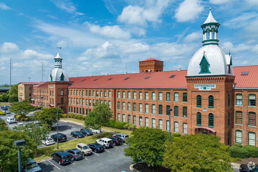 Front view - Enterprise Mill Apartments
