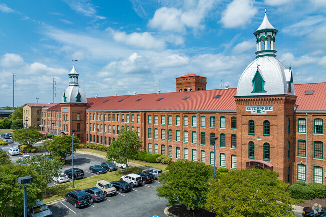 Front view - Enterprise Mill Apartments