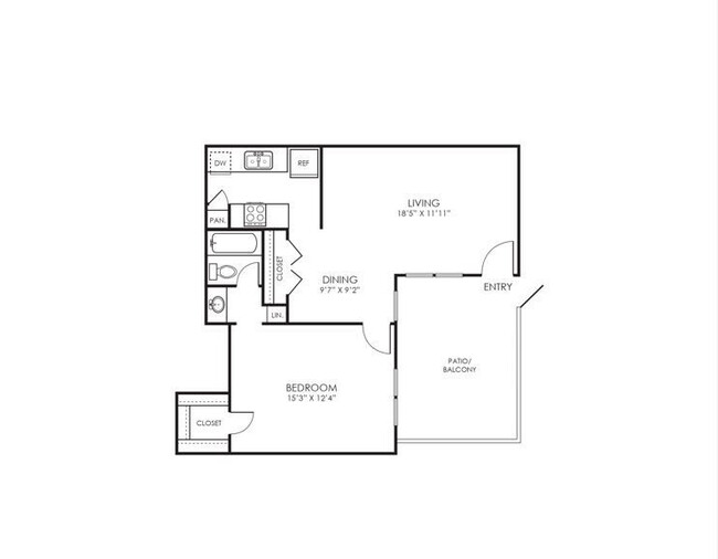 Floorplan - Monticello Apartments