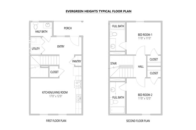 Floorplan - Evergreen Heights